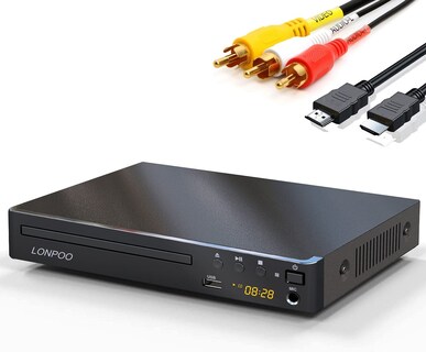 Foto 1 | Foto 1 | Reproductor De Dvd Lonpoo Hdmi Para Tv Compacto Multirregión Dvd Cd - Venta Internacional.