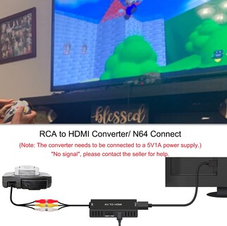 Foto 5 | Foto 5 | Convertidor Rca A Hdmi Ruipuo Av A Hdmi 1080p/720p 1080p - Venta Internacional.