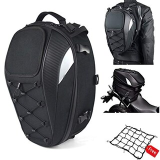 Foto 1 | Foto 1 | Bolsa Trasera Para Moto Mihunter Impermeable Con Funda Para Casco - Venta Internacional.