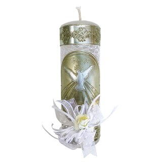 Foto 3 | Foto 3 | Set De Velas De Bautismo Católico Arcángeles Mexicanos Con Caja Y Toalla - Venta Internacional.