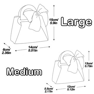 Foto 7 | Foto 7 | Paquete De 10 Bolsas Para Caramelos De Boda De Piel Sintética Hosdzou 14 X 15 X 6 Cm - Venta Internacional.