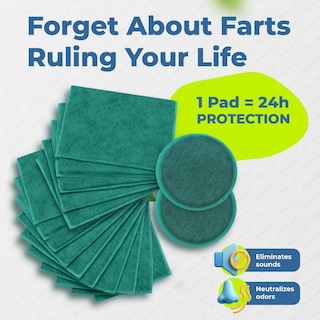 Foto 5 | Foto 5 | Almohadillas Para Aliviar Las Flatulencias Discreetz Powergas Absorbers - Venta Internacional.