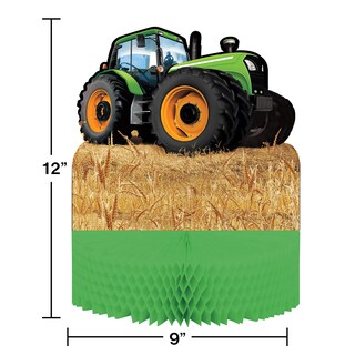 Foto 2 | Foto 2 | Centro De Mesa Creative Converting Tractor Time Honeycomb - Venta Internacional.