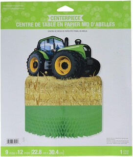 Foto 3 | Foto 3 | Centro De Mesa Creative Converting Tractor Time Honeycomb - Venta Internacional.