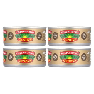 Foto 3 | Foto 3 | Atún Enlatado Genova Yellowfin En Aceite De Oliva 142 G (5 Oz) Paquete De 4 - Venta Internacional.