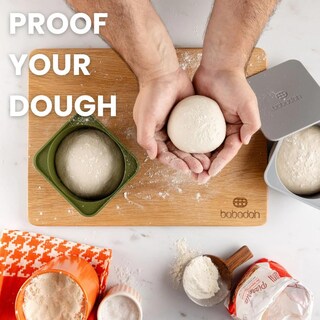 Foto 6 | Foto 6 | Recipientes De Silicona Para Hacer Masa Para Pizza Babadoh Juego De 3 - Venta Internacional.