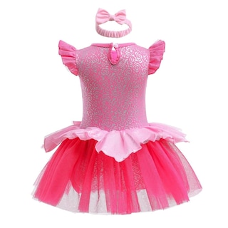 Foto 2 | Foto 2 | Vestido De Disfraz Elegante Con Diseño De Princesa Daisy Para Niña De 12 A 18 M - Venta Internacional.