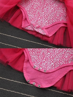 Foto 4 | Foto 4 | Vestido De Disfraz Elegante Con Diseño De Princesa Daisy Para Niña De 12 A 18 M - Venta Internacional.