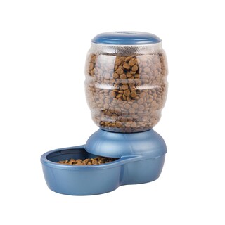 Foto 1 | Foto 1 | Alimentador Por Gravedad Petmate Replendish De 2 27 Kg De Capacidad Color Azul - Venta Internacional.
