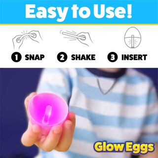 Foto 5 | Foto 5 | Set De Minibastones Luminosos Y Huevos De Pascua Que Brillan En La Oscuridad - Venta Internacional.