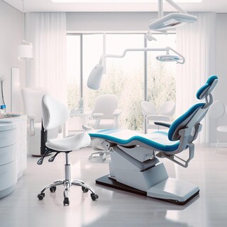 Foto 2 | Foto 2 | Taburete Con Respaldo Para Esteticistas Salones De Belleza O Tatuajes - Venta Internacional.