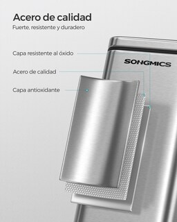 Foto 6 | Foto 6 | Cubo De Baño Pequeño 5 L Con Tapa Pedal Acero Cierre Suave Diseño Delgado