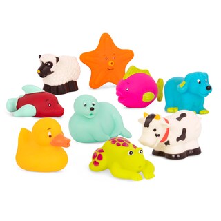 Foto 1 | Foto 1 | Bath Toys B. Toys Animal Bath Squirts Water Play 10 Meses O Más - Venta Internacional.