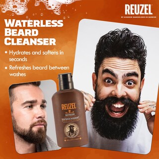 Foto 5 | Foto 5 | Jabón Para Barba Reuzel Refresh No Rinse  100 Ml  Vegano  No Graso - Venta Internacional.