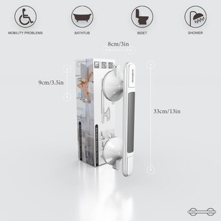 Foto 4 | Foto 4 | Barras De Apoyo Para Discapacitados Loresjoy Para Bañeras Y Duchas De 33 Cm - Venta Internacional.