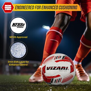 Foto 2 | Foto 2 | Balón De Fútbol Vizari Stadio Match Nfhs Para Prácticas Y Partidos - Venta Internacional.