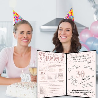 Foto 4 | Foto 4 | Decoraciones De Cumpleaños Regalo De 30 Cumpleaños De Crenics Para Ella 1995 - Venta Internacional.