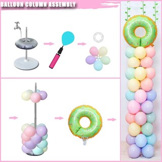 Foto 5 | Foto 5 | Juego De Soportes Para Globos Decojoy Ajustables 2 1 M Con Bases - Venta Internacional.