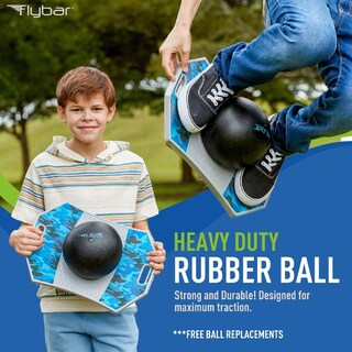 Foto 3 | Foto 3 | Flybar Pogo Trick Ball Para Niños Con Bomba Camuflaje Azul - Venta Internacional.