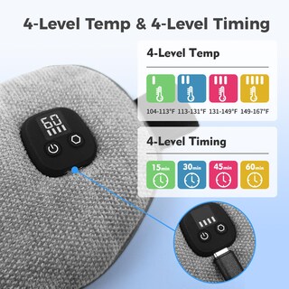 Foto 3 | Foto 3 | Máscara Térmica Para Ojos Telepepe Inalámbrica Cálida 1000 Mah Recargable - Venta Internacional.