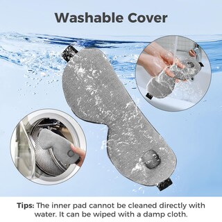 Foto 7 | Foto 7 | Máscara Térmica Para Ojos Telepepe Inalámbrica Cálida 1000 Mah Recargable - Venta Internacional.