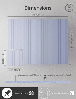 Foto 2 | Foto 2 | Tablón De Anuncios De Fieltro De Corcho 47 X 35 Cm Color Azul - Venta Internacional.
