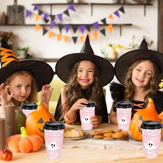 Foto 7 | Foto 7 | Tazas De Café Jarthenaamcs Pink Ghost 50 Unidades 470 Ml Halloween - Venta Internacional.