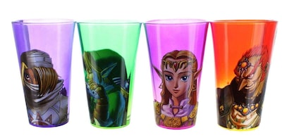 Foto 2 | Foto 2 | Pinta De Cristal The Legend Of Zelda Paquete De 4 - Venta Internacional.