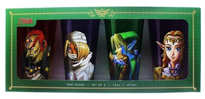 Foto 3 | Foto 3 | Pinta De Cristal The Legend Of Zelda Paquete De 4 - Venta Internacional.