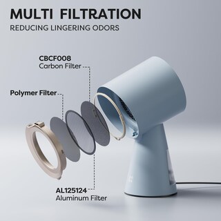 Foto 2 | Foto 2 | Campana Extractora Portátil Ciarra De Escritorio Con Ventilador De Escape De 2 Velocidades - Venta Internacional.