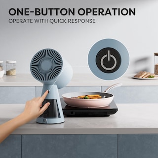 Foto 3 | Foto 3 | Campana Extractora Portátil Ciarra De Escritorio Con Ventilador De Escape De 2 Velocidades - Venta Internacional.