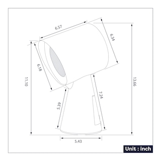 Foto 7 | Foto 7 | Campana Extractora Portátil Ciarra De Escritorio Con Ventilador De Escape De 2 Velocidades - Venta Internacional.