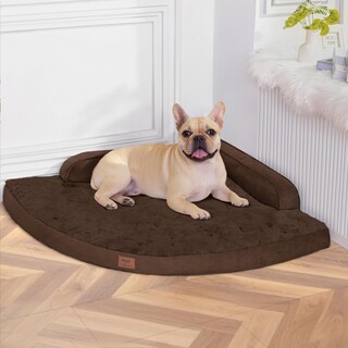 Foto 1 | Foto 1 | Cama Ortopédica Para Perros Mekiy Con Funda Extraíble Y Lavable  Color Marrón L - Venta Internacional.