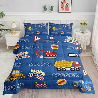 Foto 1 | Foto 1 | Juego De Edredón Datura Home Kids Butterfly Truck Twin 3 Piezas - Venta Internacional.