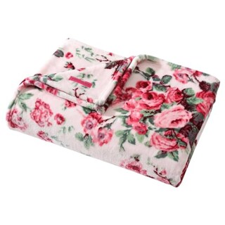 Foto 1 | Foto 1 | Manta Betsey Johnson Vintage Floral Rosa 50 X 70 Cm - Venta Internacional.