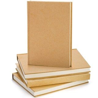Foto 5 | Foto 5 | Cuaderno Zeayea A5 De Tapa Dura 240 Páginas Papel Kraft De 100 G/m² 4 Unidades - Venta Internacional.