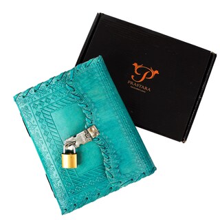 Foto 5 | Foto 5 | Cuaderno Prastara Vintage De Piel 13 X 18 Cm 200 Páginas - Venta Internacional.