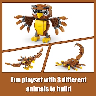 Foto 2 | Foto 2 | Set De Construcción De Animales High Godo Creator 3 En 1 Para Niños De 8 A 12 Años - Venta Internacional.