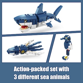 Foto 4 | Foto 4 | Set De Construcción De Animales High Godo Creator 3 En 1 Para Niños De 8 A 12 Años - Venta Internacional.