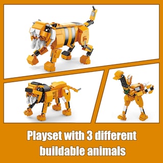 Foto 5 | Foto 5 | Set De Construcción De Animales High Godo Creator 3 En 1 Para Niños De 8 A 12 Años - Venta Internacional.