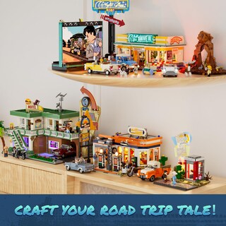 Foto 5 | Foto 5 | Juego De Ladrillos De Construcción Lumibricks City Sunset-stopover Con Led 455 Piezas - Venta Internacional.