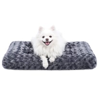 Cama Para Perros Ksiia  Lavable  De Felpa  De Lujo  Para Perros Grandes  29 X 21 Pulgadas - Venta Internacional.