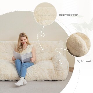Foto 4 | Foto 4 | Sofá Cama Higogogo Con Forma De Perro Humano Gigante Con Tapete De Apoyo En Trozos De Espuma - Venta Internacional.