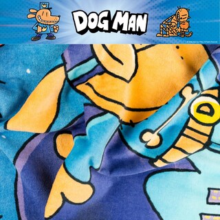 Foto 5 | Foto 5 | Toalla Franco Dog Man Supa Cop & Petey Book Kids 148 X 71 Cm - Venta Internacional.