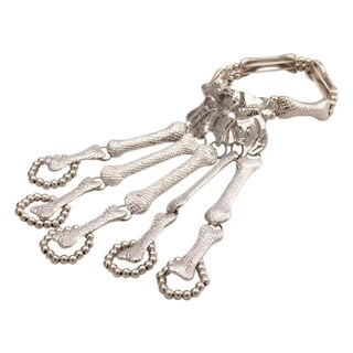 Foto 1 | Foto 1 | Brazalete Bjesinmo Skull Fingers Metal Skeleton Hand - Venta Internacional.