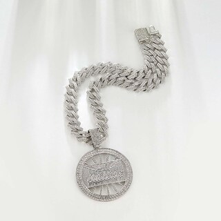 Foto 4 | Foto 4 | Collar Xikui Con Colgante De Tiburón Chapado En Oro De 18 Quilates 50 Cm Y 13 Mm - Venta Internacional.