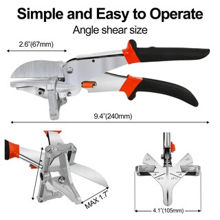 Foto 2 | Foto 2 | Cizallas Ingletadoras Windhome Para Moldear Con Corte Angular De 0-135° - Venta Internacional.