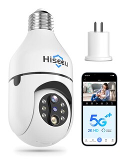 Foto 1 | Foto 1 | Bombilla De Seguridad Hiseeu Wireless Wifi 5g 2.4ghz - Venta Internacional.