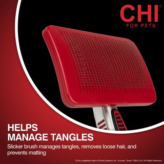 Foto 3 | Foto 3 | Cepillo Slicker Chi Para Perros Giratorio Autolimpiante Grande - Venta Internacional.