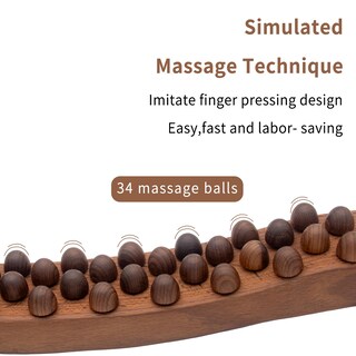 Foto 5 | Foto 5 | Masajeador Guasha Wood Stick Tools Terapia De Madera Raspador - Venta Internacional.